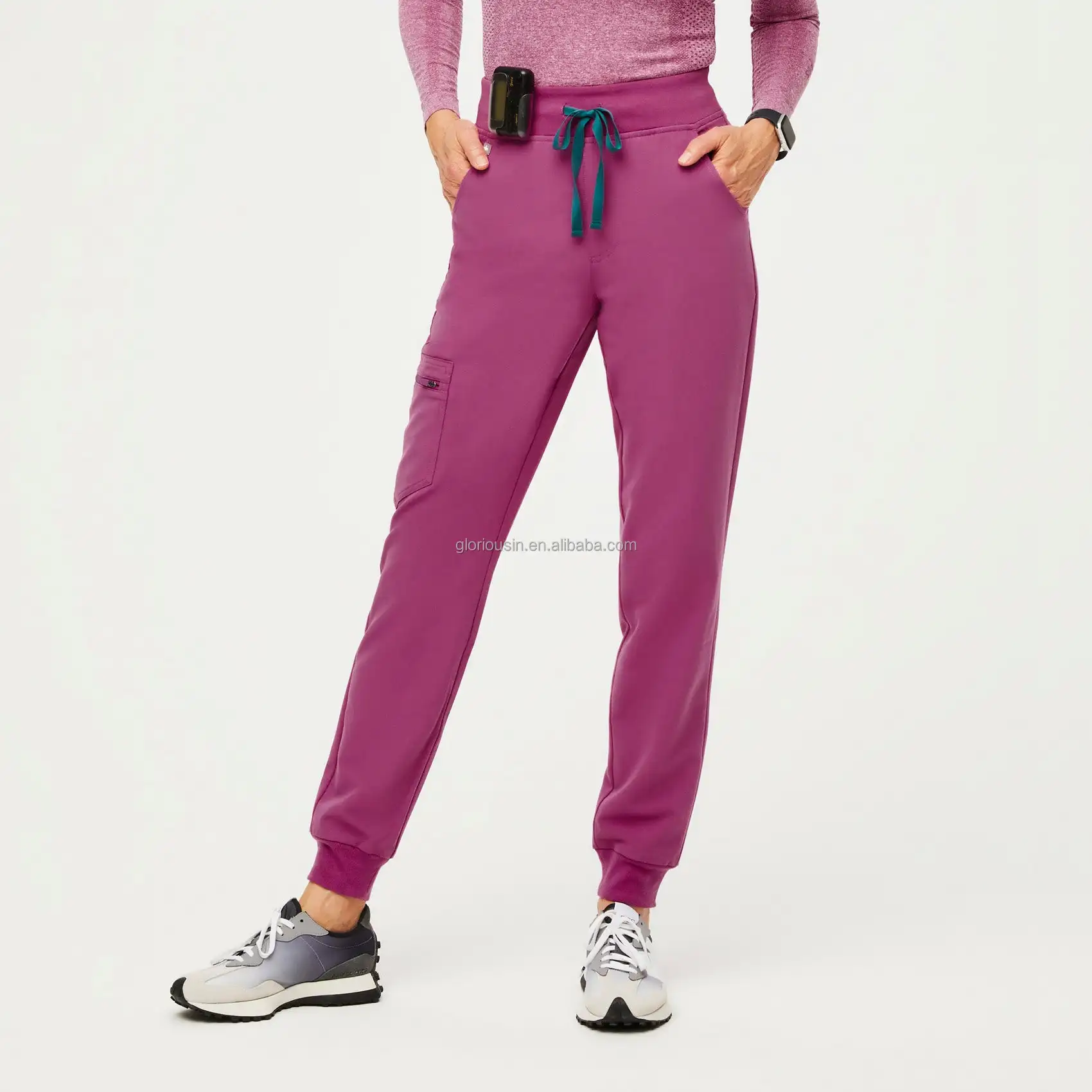 GloriousIn female scrub 2023 pharmacy women maternity uniforms hat heartsoul stylish comfortable dickie wholesale stylish c