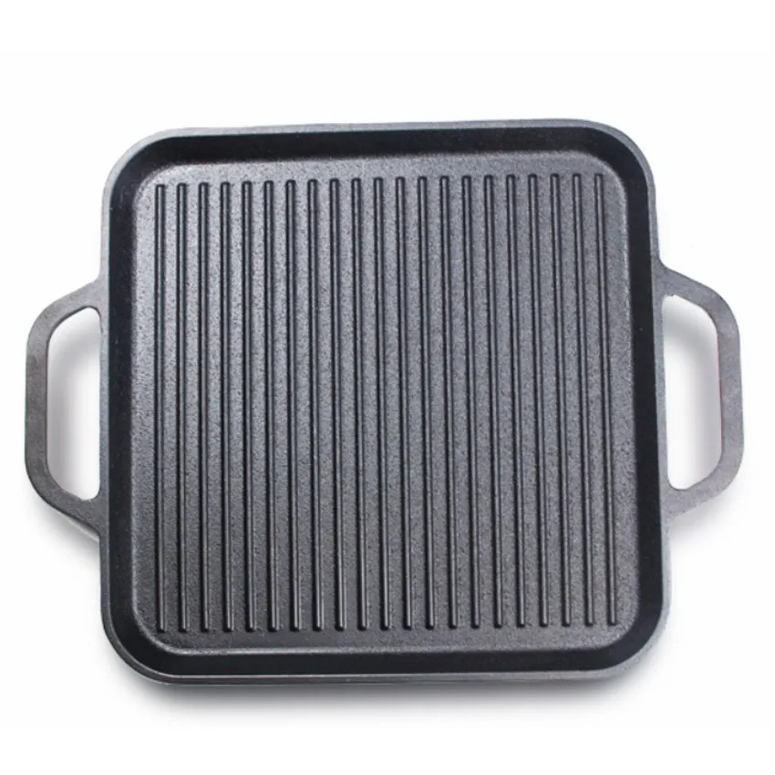 Cast Iron square shape grill pan