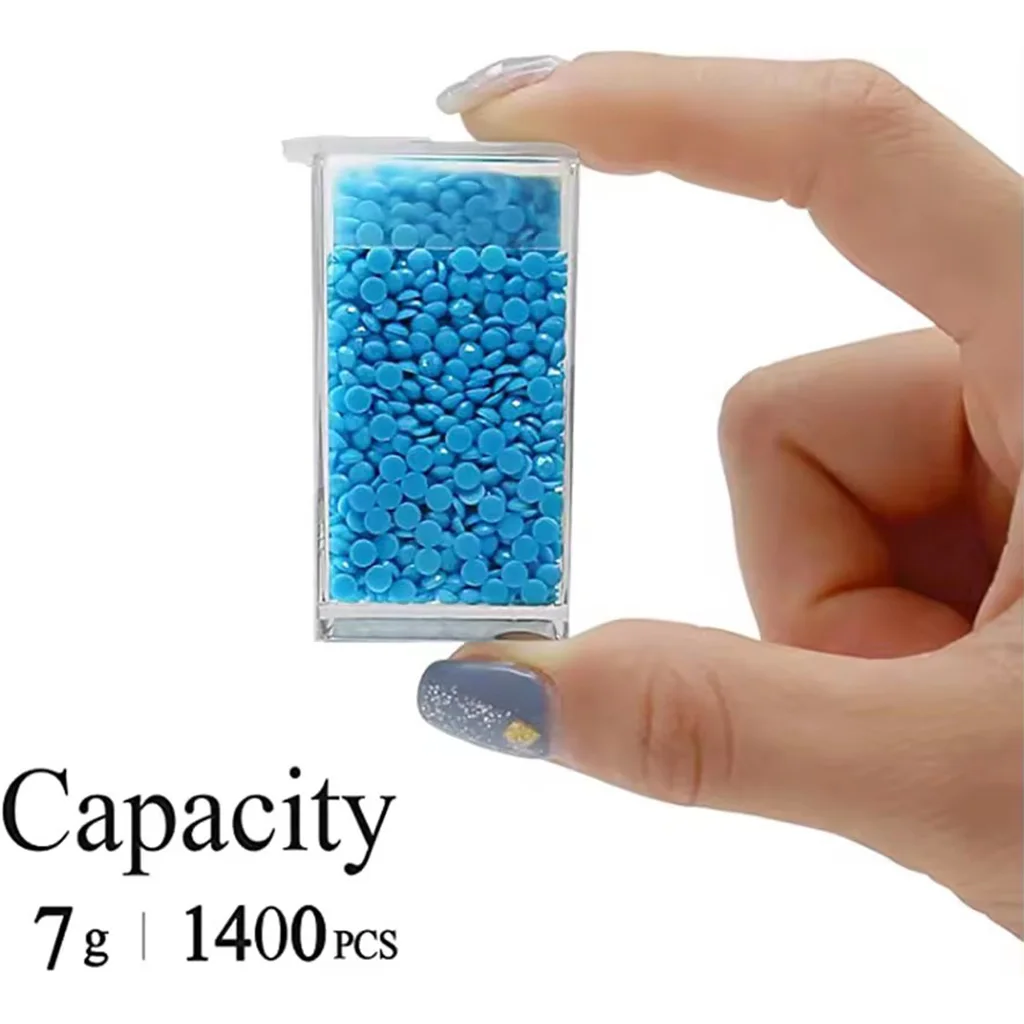 Wholesale hot selling custom cheap 12 24 42 64 Slots plastic jewelry DIY diamond painting beads organiser storage box