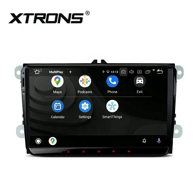 Автомобильная Мультимедийная система XTRONS, экран 9 дюймов, Восьмиядерный процессор, 6 ГБ 128 ГБ, Android 11, для SKODA Fabia Octavia Yeti Superb