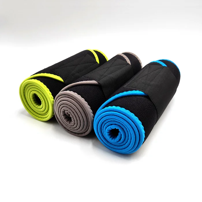 Воздухопроницаемый спортивный тонкий пояс с логотипом под заказ для женской сауны