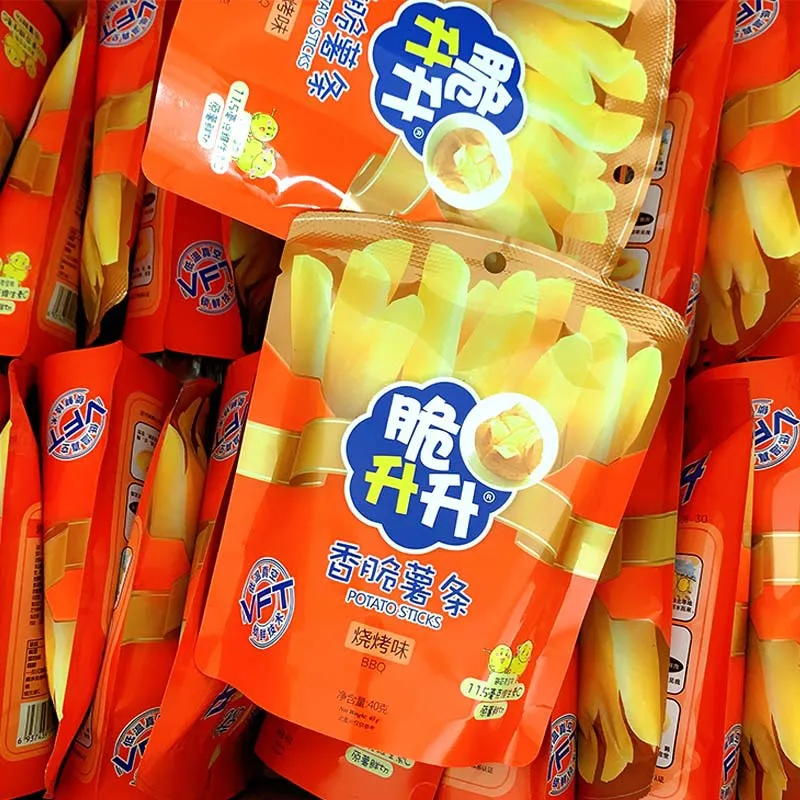 40g honey butter original flavor puffed food crispy french fries custom chips snack chips