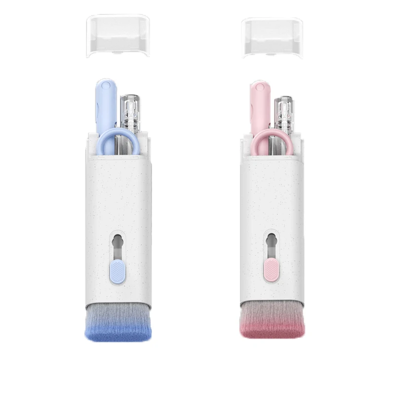 Multifunction 7 in 1Cleaning Brush Kit for Wireless Earbuds Airpods Computer Keyboard Mobile Phones Cleaner Pen Kit for Macbook