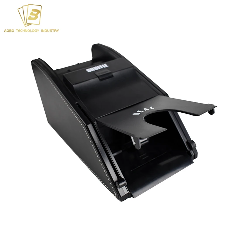 High Quality Automatic Poker Shuffling Machine, a Black Machine Carton Box Card Shuffler Machine Automatic High Standard 5 Pcs