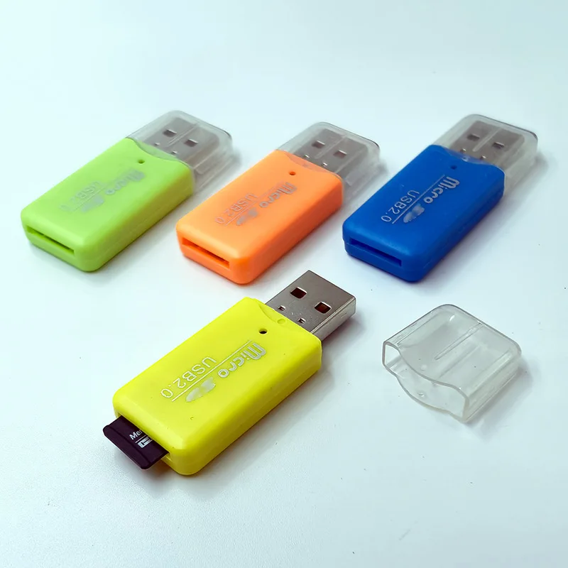 Высокая поддержка Qunity USB 2 0 считыватель карт памяти высокоскоростной адаптер Mi-cro