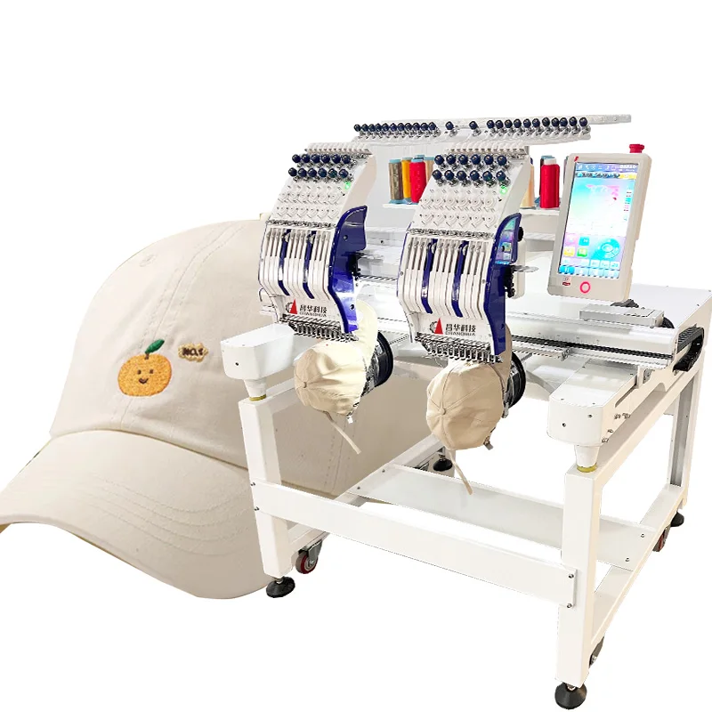 TWH automatic industrial price embroidery machines 2 head Embroidery Machines