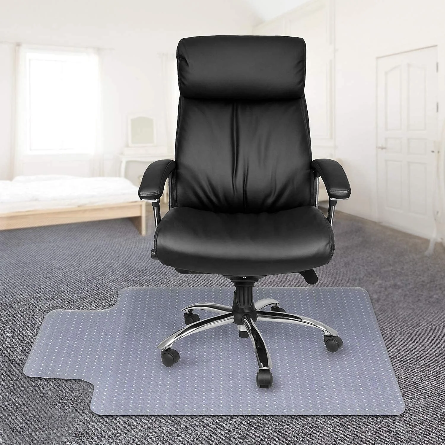Office Hard Floor Protection PVC Transparent Chair Mat