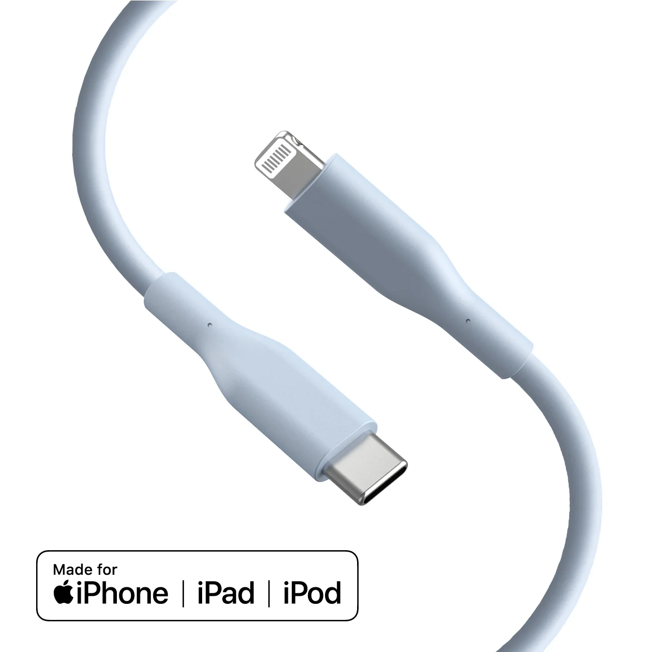 C94 Liquid Silicone Charging Kabel GRS OEM MFi Certified Lightning Cable