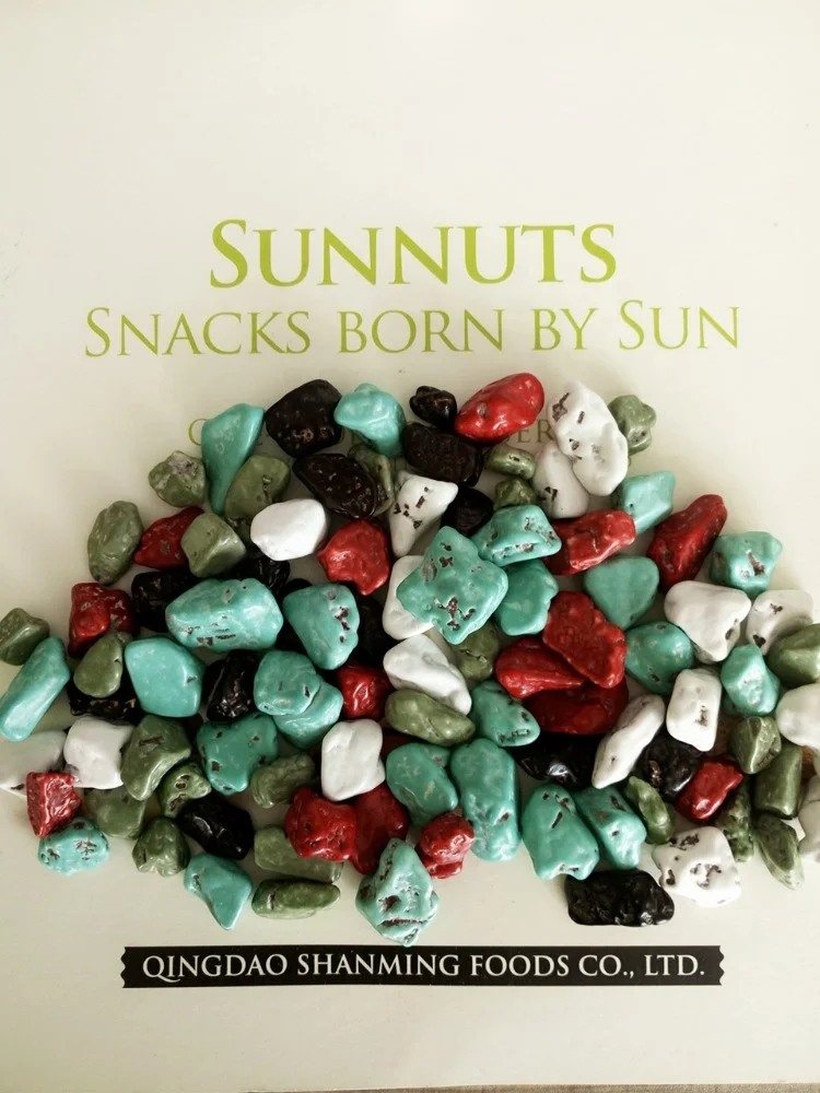 Chinese manufactured high quality stone chocolate candy chocolate rocks