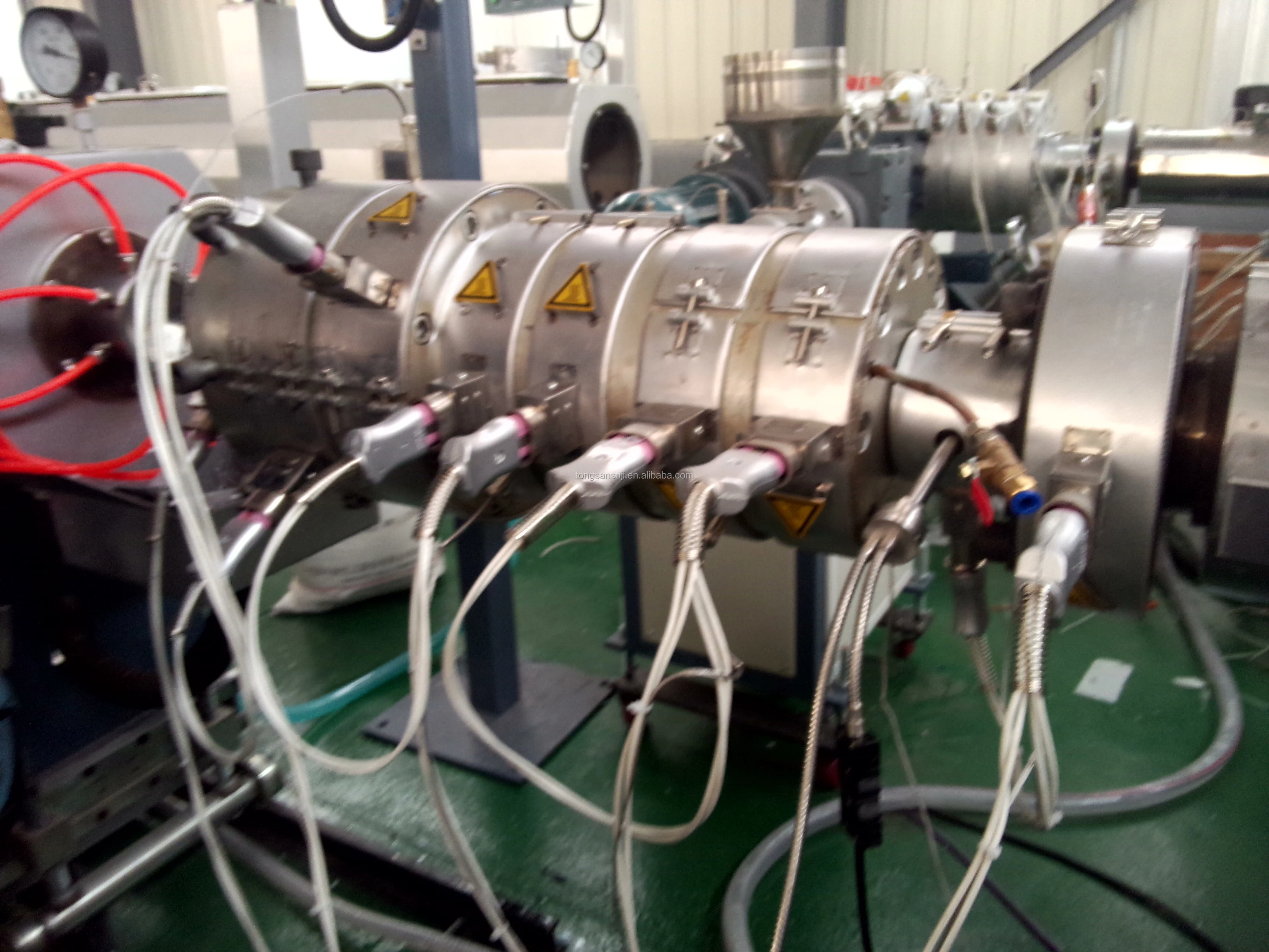 Tongsan good quality  315mm - 630 mm plastic  pipe extrusion making machine for PP PE PPR  pipe