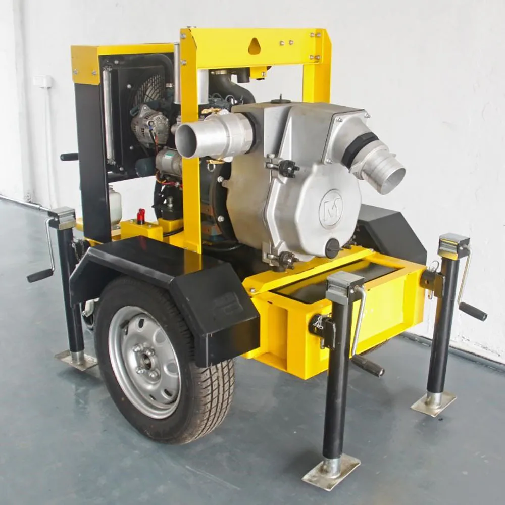 Selam non-electric Trailer pump unit for urban flood control