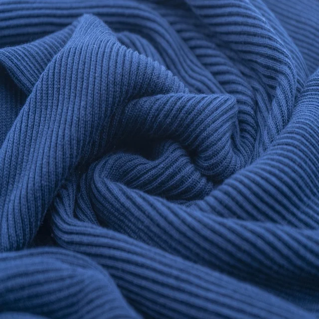 
2020 New Desgin Wholesale 100% Cotton 2x2 Knitting Rib Fabric For Cloth Cuff Factory Directly Sale 