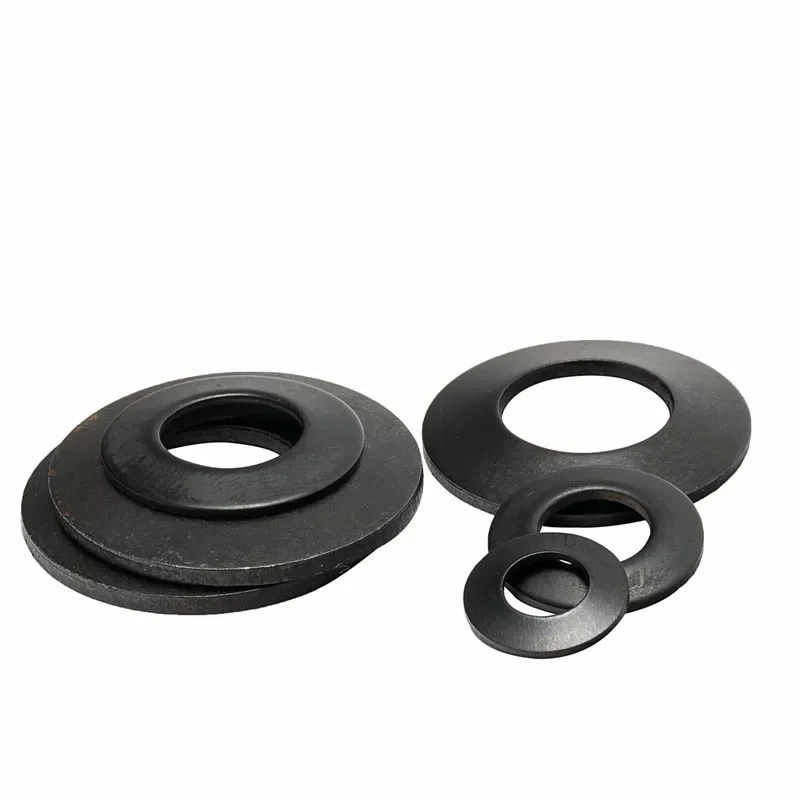 DIN2093 DIN 6796  Spring Manufacturer Black Belleville Spring Lock Washers Conical Cup Washers
