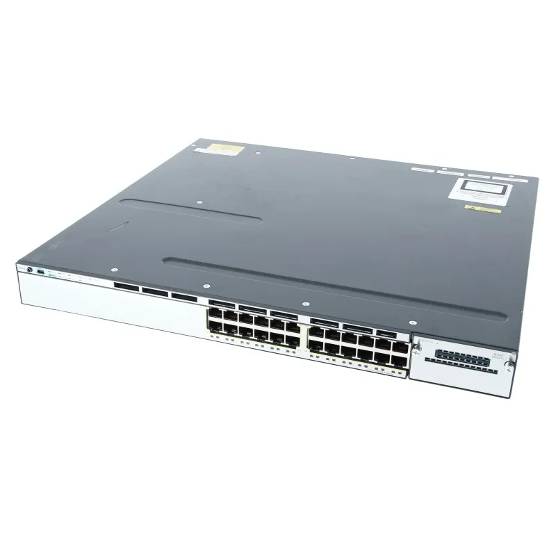 Layer 3 - 24 x 10/100/1000 Ethernet Ports - Data IP Base - Managed  3750X-24T Switch 	WS-C3750X-24T-S
