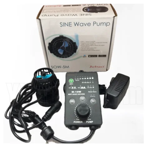 Jebao Marine Aquarium Wave Maker WiFi silent circulating pump wave maker water pump for aquarium Sow-5m