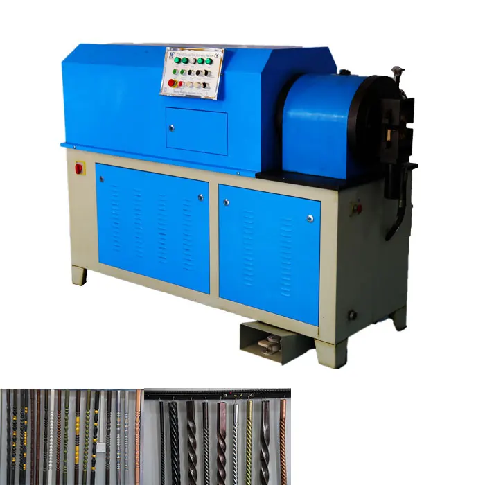 
Multifunctional steel pipe embossing machine wrought iron forging handrail equipment 