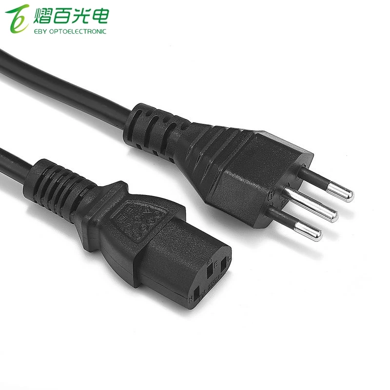 Projector Power Supply Cable 1.5m 0.75mm2 Italy IT IEC C13 Power Cord For Dell PC Computer Monitor Epson Printer LG TV CD Player