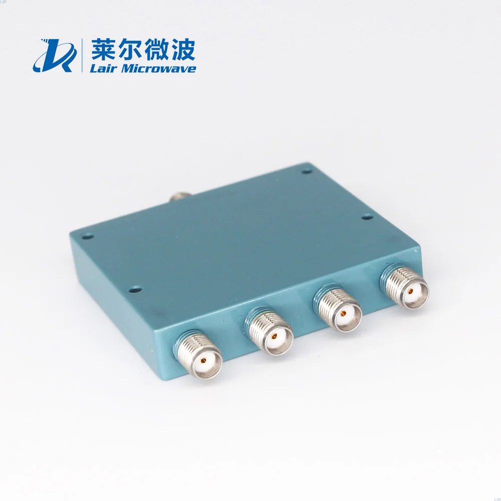 Rf Coaxial 4 way Low Loss Power Divider 6-18 GHz