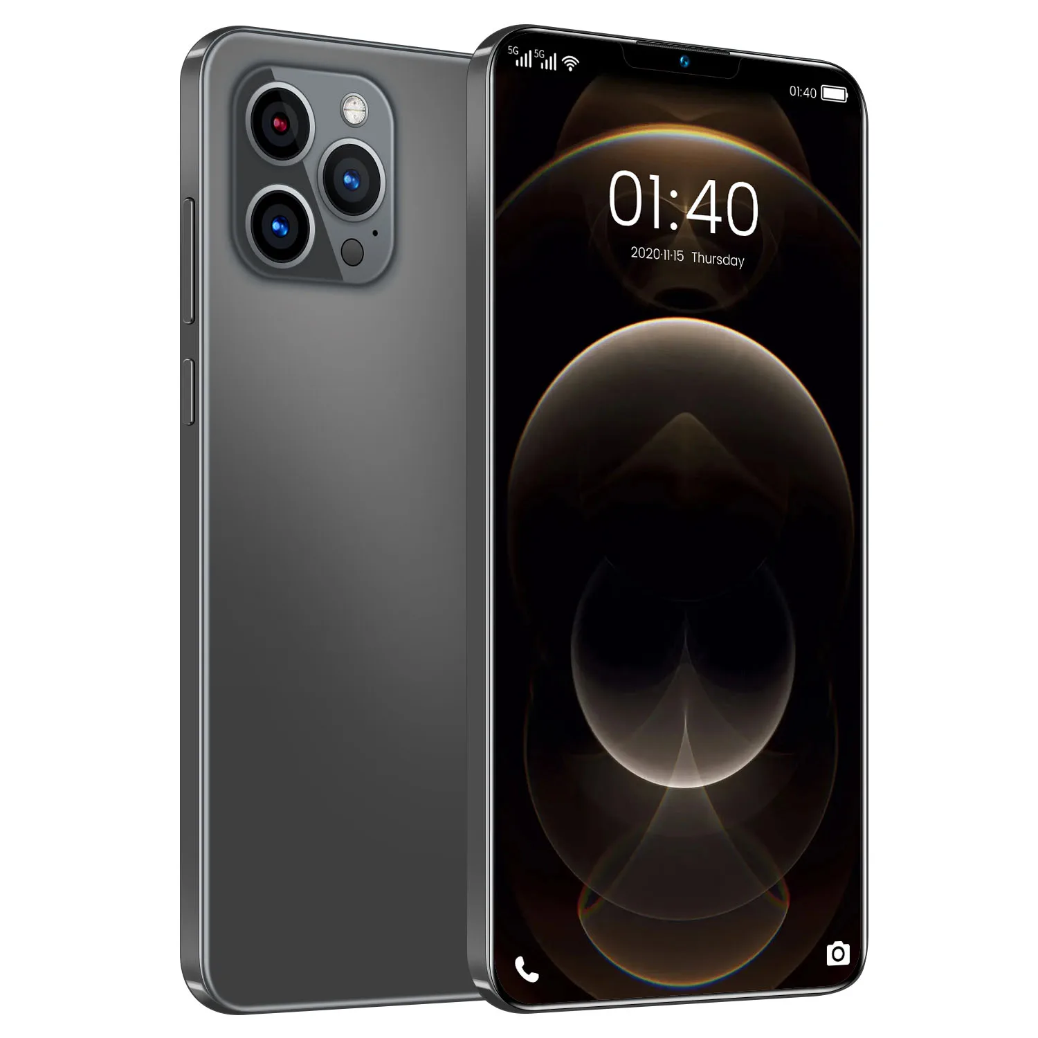 6,7 дюймовый телефонный корпус 12 Pro Max мобильные телефоны Android 4G 5G флэш-память с распознаванием лица смарт-телефонов игровой мобильный телефон