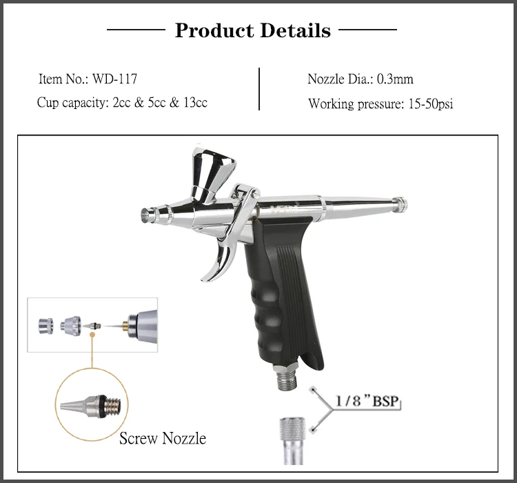 LinhaivetA Beauty nail art mini airbrush gun kit cake air brush decorating