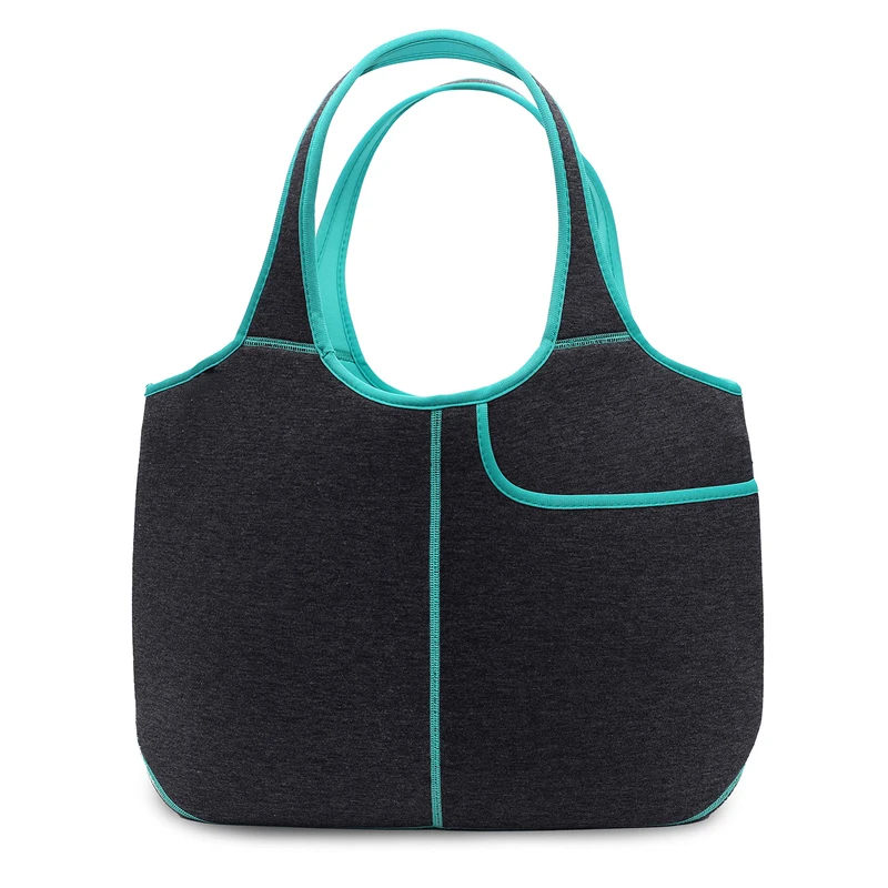 Custom Logo Neoprene Soft Tote Bags Purse and Handbag For Women Travel Shopping Large Capacity Totebags Luxury Shoulder Bags