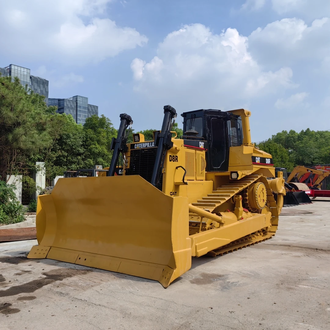 New Arrival Used Bulldozers CAT D8R Crawler Bulldozers in Stock Heavy Duty Machinery Equipment Caterpillar CAT D8R for Sale
