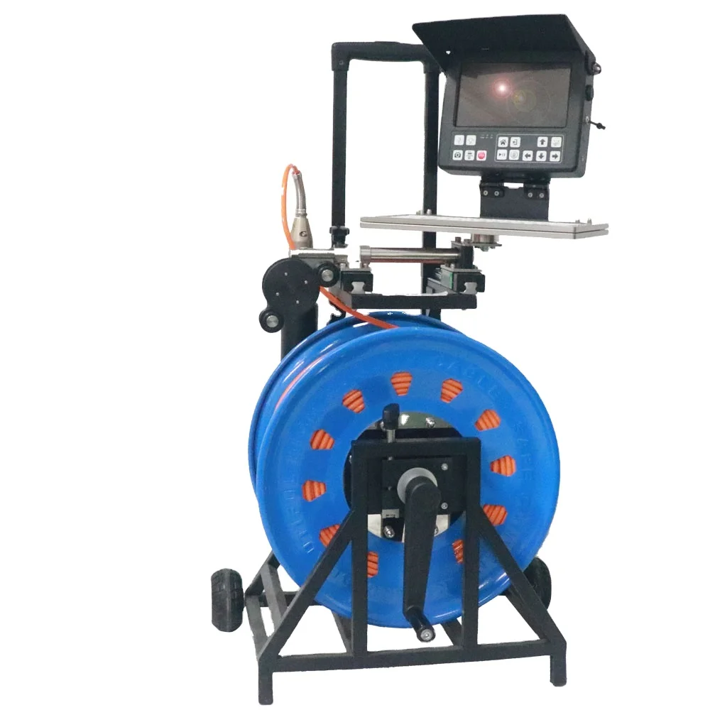 200M borehole underwater inspection waterproof camera system for deep well