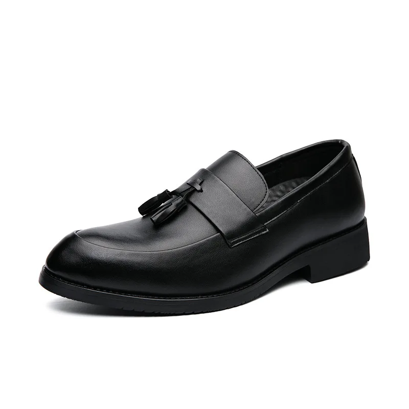 Classy Designers Tassel Loafers Sewing Uppers Comfortable Durable Synthetic Leather Dress Shoes zapatos de caballero