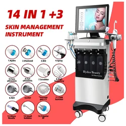 14 IN1  Skin Tightening Aesthetic medicine hydrodermabrasion facial machineaqua peel machine