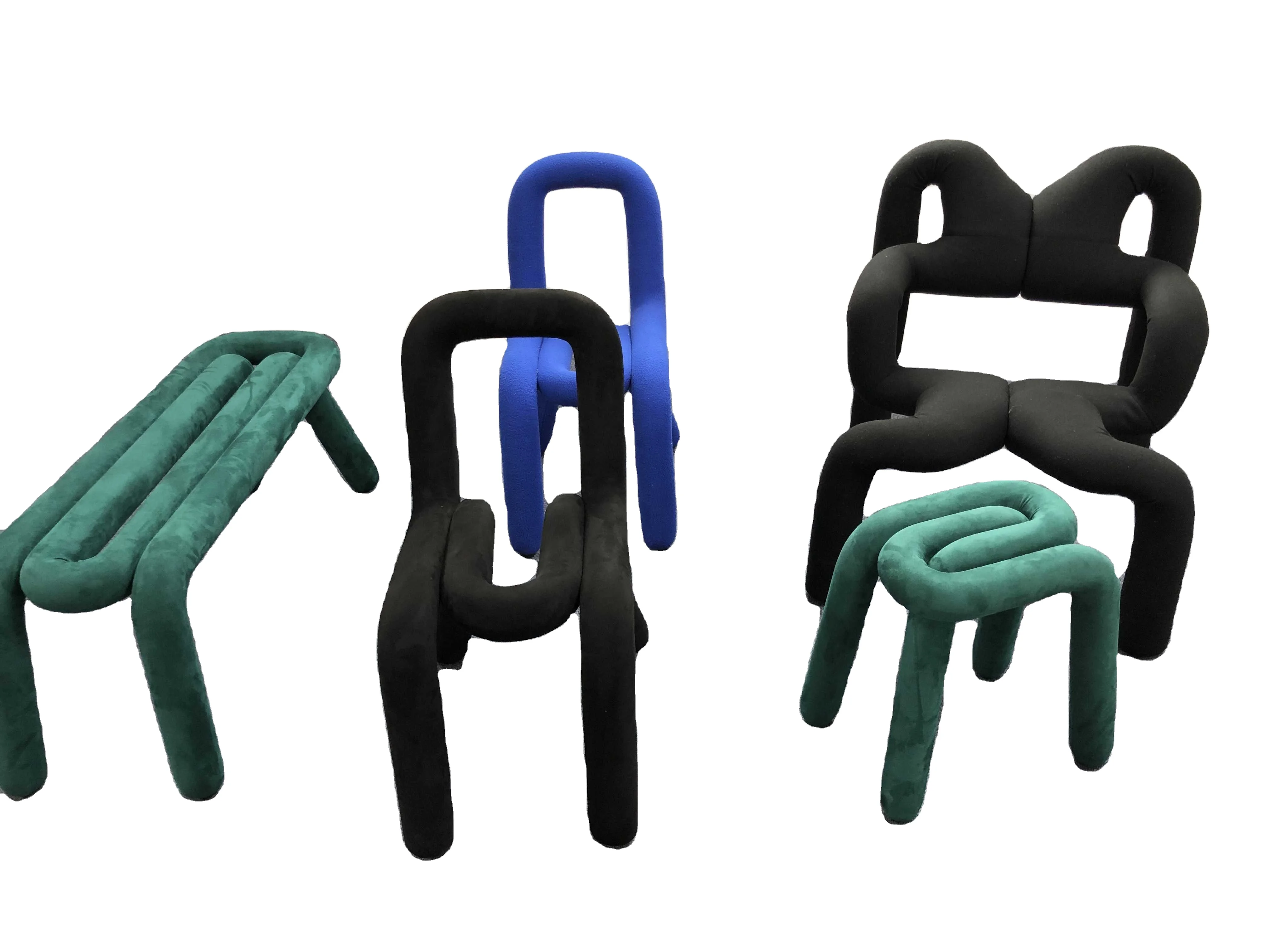 Runxi Factory Directly Sales Modern Simple Metal Design Bold Chair Dining Furniture Colorful Cafe Chairs Dining Chair