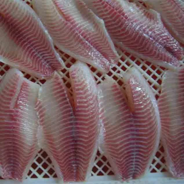 Frozen Tilapia Fish Fillet IQF IVP Processed Box/Bag Hot Seller