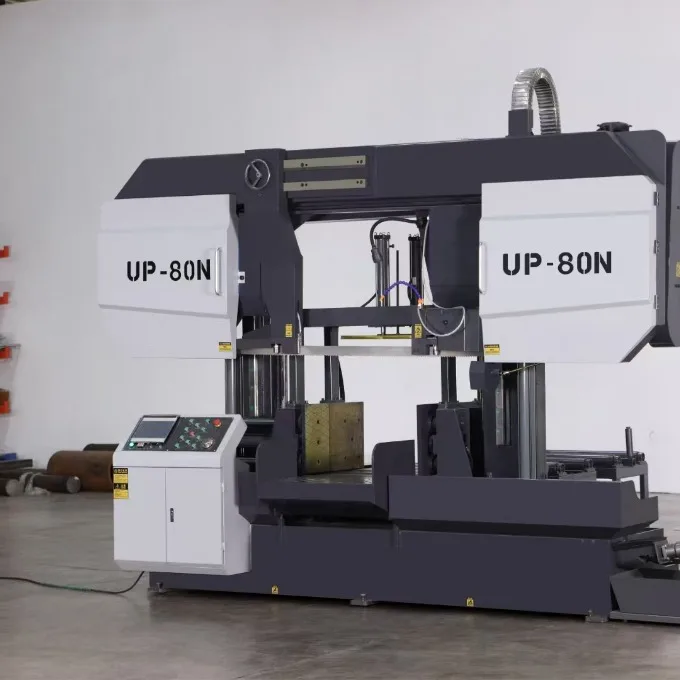 Enhanced CNC Band Saw Machine High Speed Frequency Conversion Cutting Stainless Steel Aluminum Carbon Steel