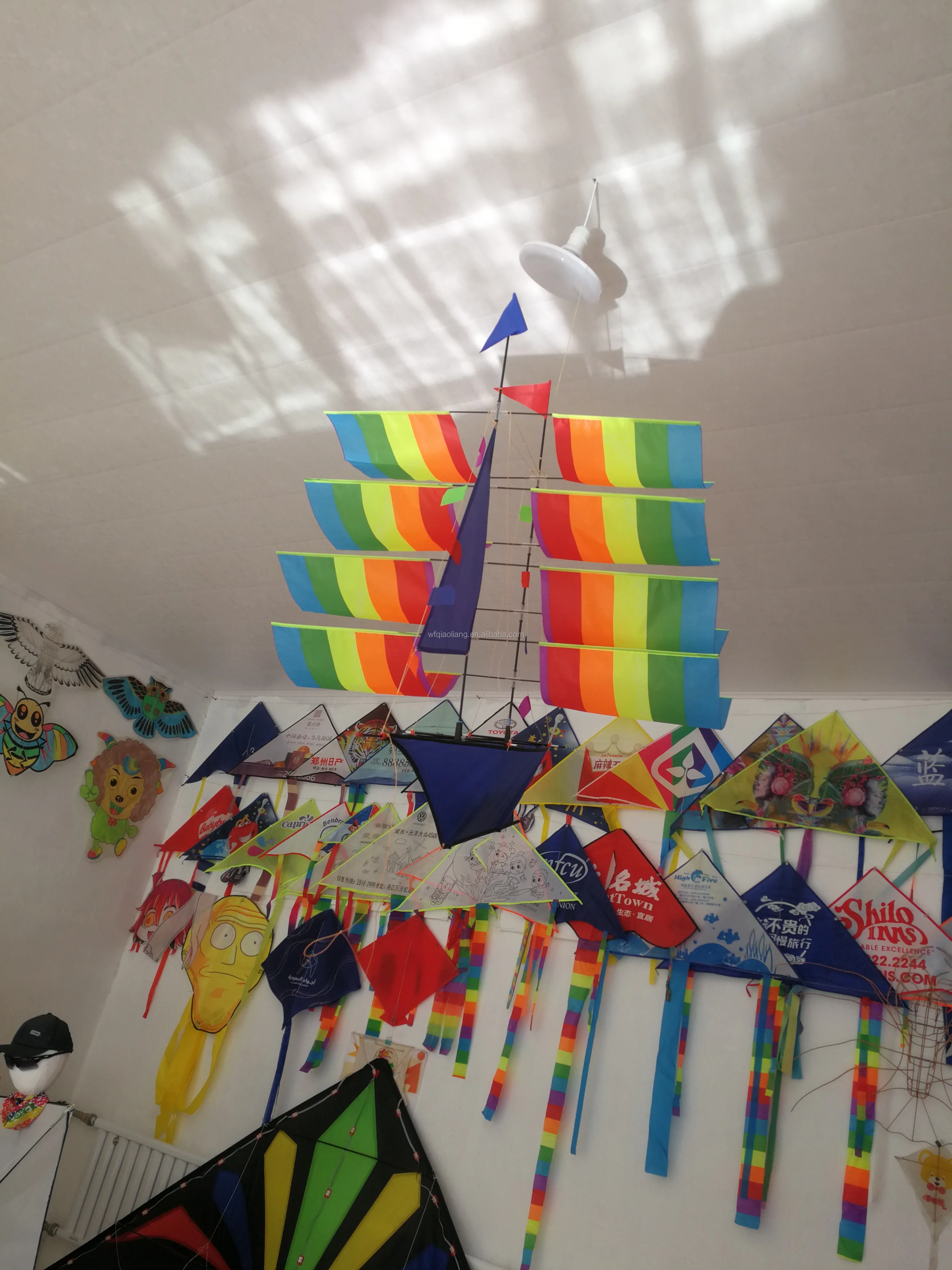 boat kite   Colorful sailing kite 3D  three-dimensional kite