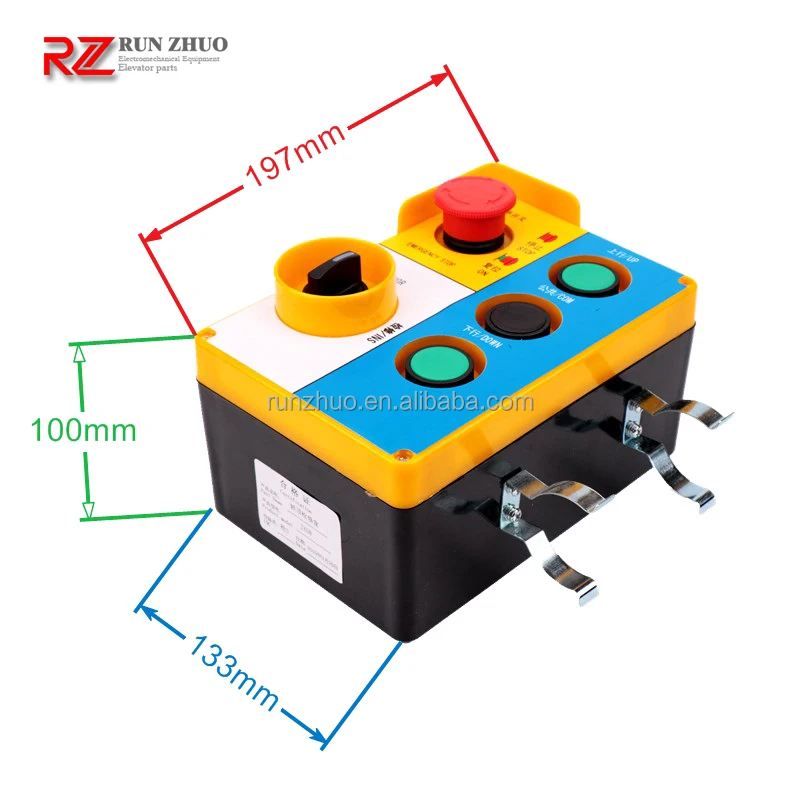 Xiz* O**S Elevator Car Top Inspection Box OX-510A Lift Pit Inspection Lighting Switch