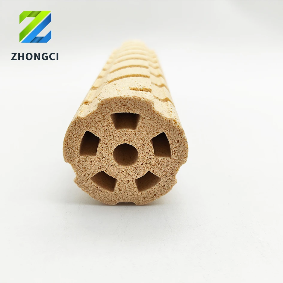 160*40mm Spiral lotus root bacteria house Porous filter structure bacteria tube for aquarium fish tank