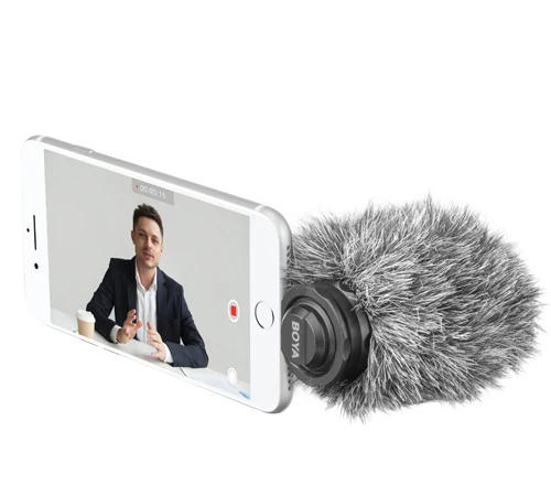 BOYA BY-DM200 USB Lightning Digital Mono Microphone for Apple iOS device with a Lightning connector