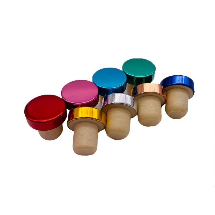 Wholesale Mushroom Shaped Wine Bottle Stopper Wine Bottle Cork Stopper