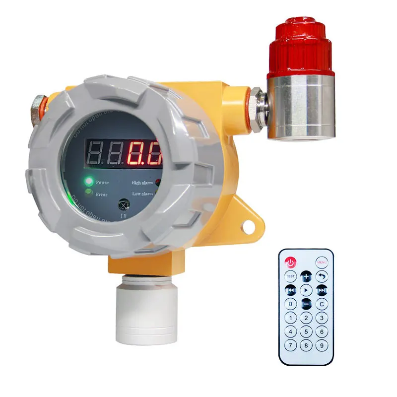 ATEX Explosion proof acetylene gas detector with LED display fixed c2h2 gas detector c2h2 sensor gas analyzers