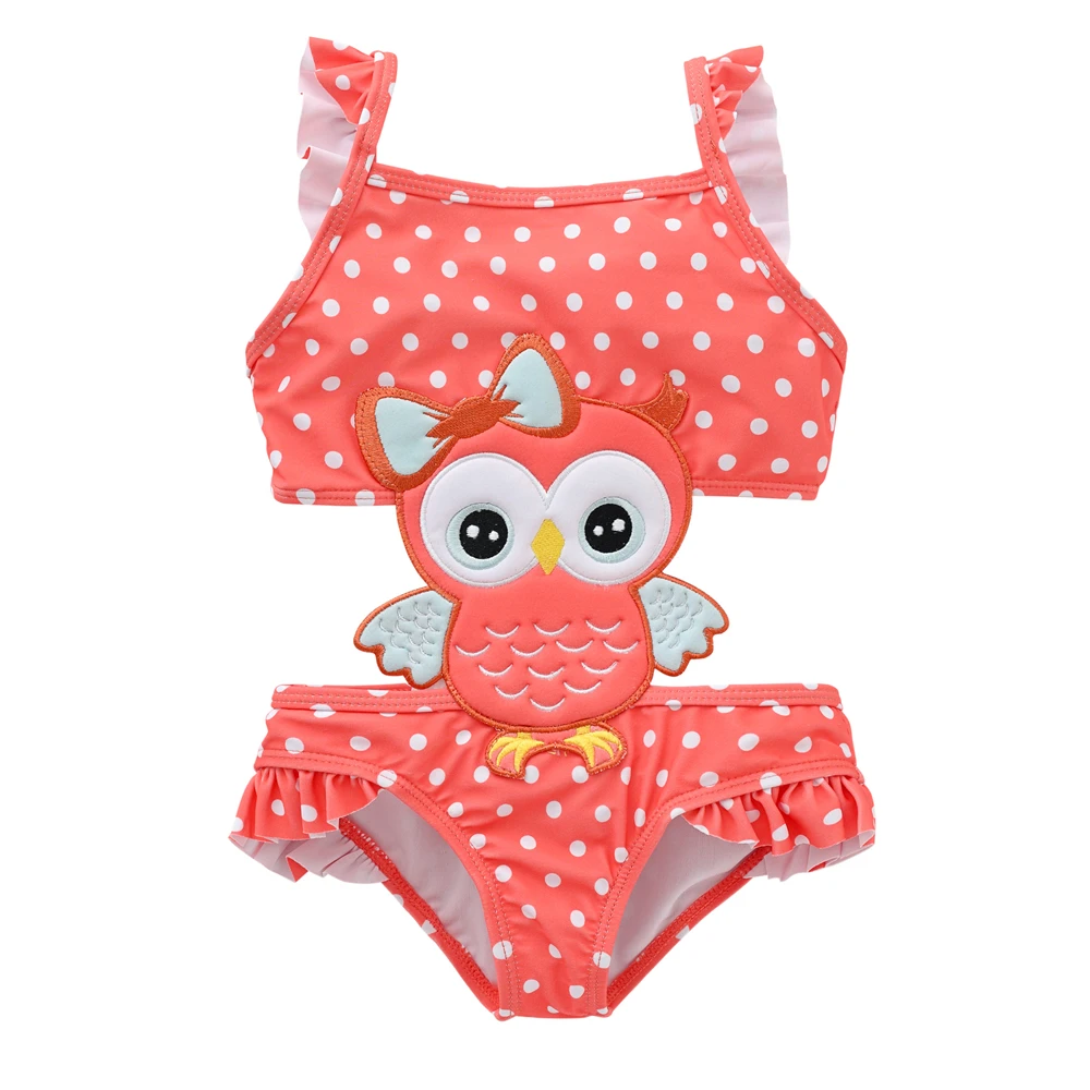 Summer One Piece Kids Bathing Suits Comfortable Baby Bikini Swimwear Quick Dry Kid Swimsuit Stock Wholesale