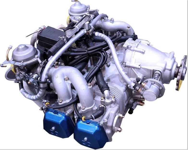 80HP CA300 Aircraft Engine ZonSen Brand Air-Cooled Four Cylinder Dual Ignition Gasoline Fuel for Light and Ultra-Ligh Aircraft