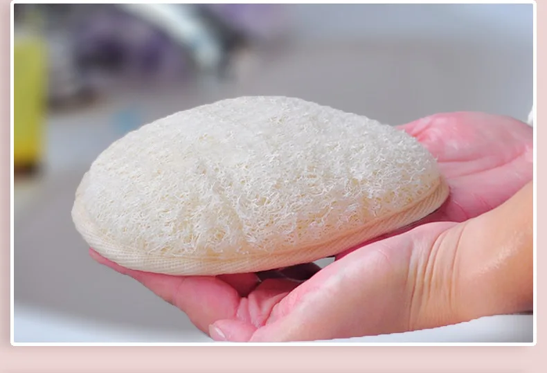100 % Natural Super Soft Eco-Friendly Exfoliating Bath Loofah Sponge For Shower