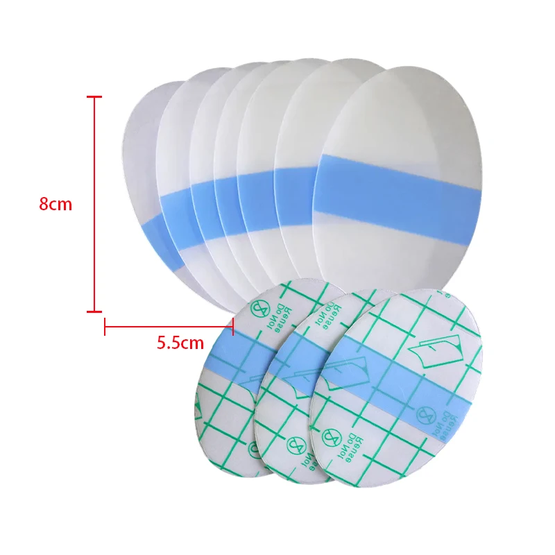2024 Hot Sale Transparent baby waterproof ear stickers for Swimming and Bath with various Size