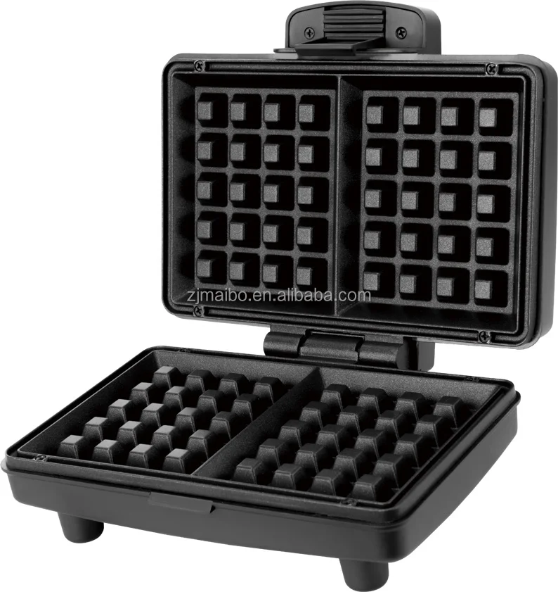 Литье под давлением алюминиевых антипригарное покрытие квадратная электрическая вафельница хлебопечка