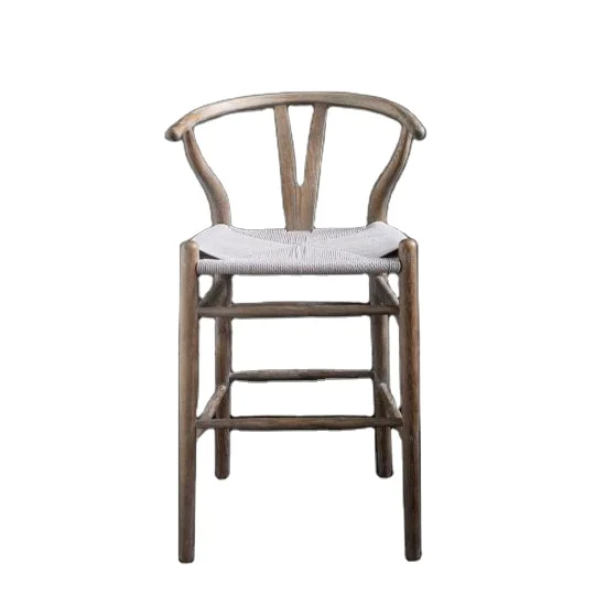 Modern Cheap Wooden Upholstered High Bar Stools chairs