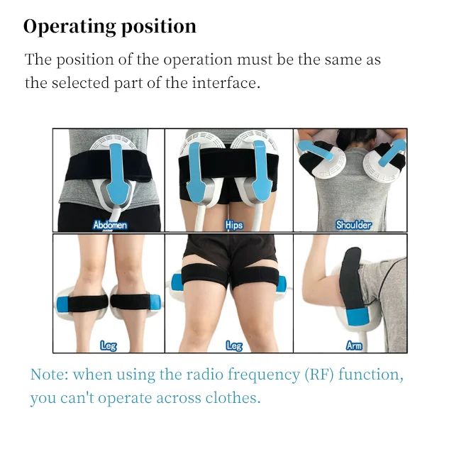2 ручки неинвазивная машина для снижения веса с