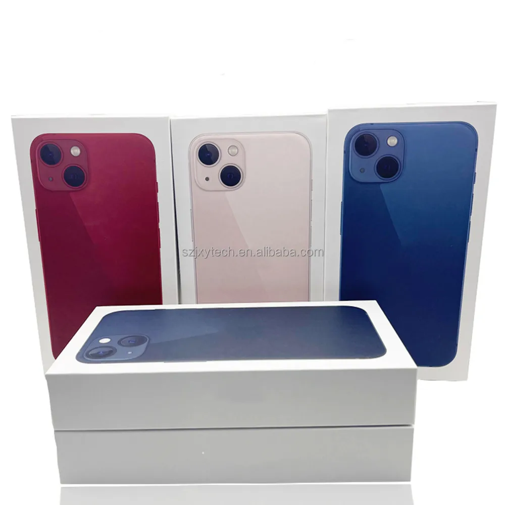 Wholesale Cell Phone Packing Box Seal Empty Box for iPhone 11 12 13 Pro Max Mini for iphone Box Packaging