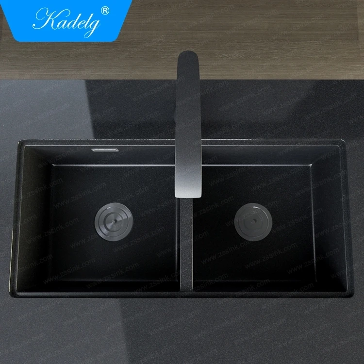 31 inch luxury heat resistant granite undermount double kitchen