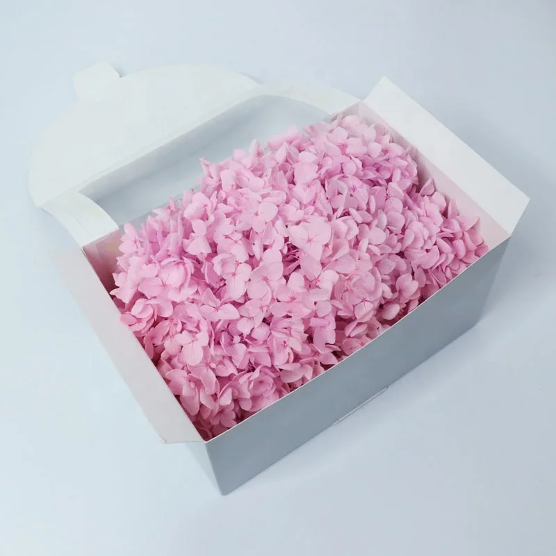 Hot Selling Manufacture Natural Preserved Flower Dried Flowers Hydrangea with best Price for Home Wedding Decor white hydrangea