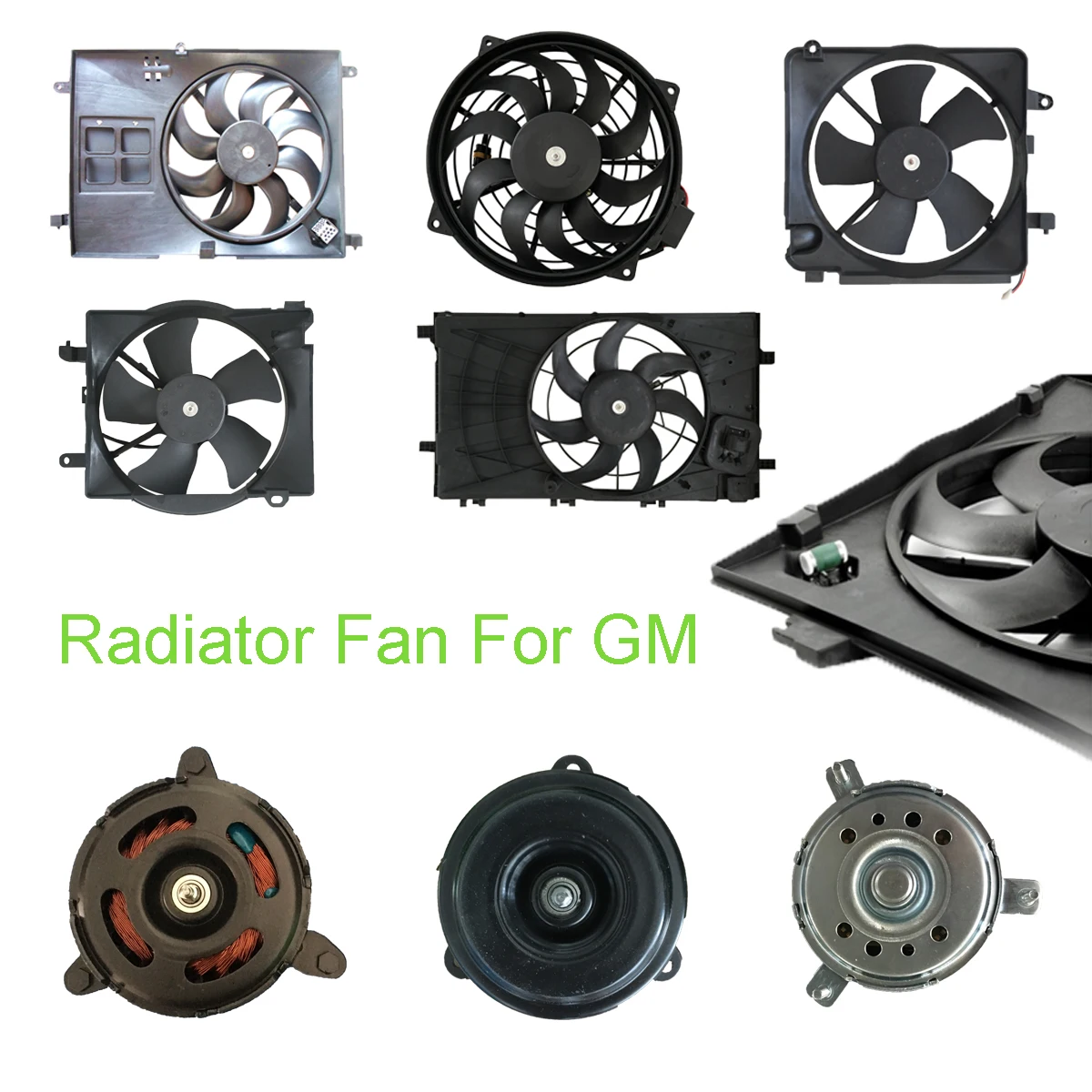 Radiator Fan Assembly Air Cooling Fan Suitable ISO certification For GM Excelle For Lova For Aveo For Matiz For Regal For Buick