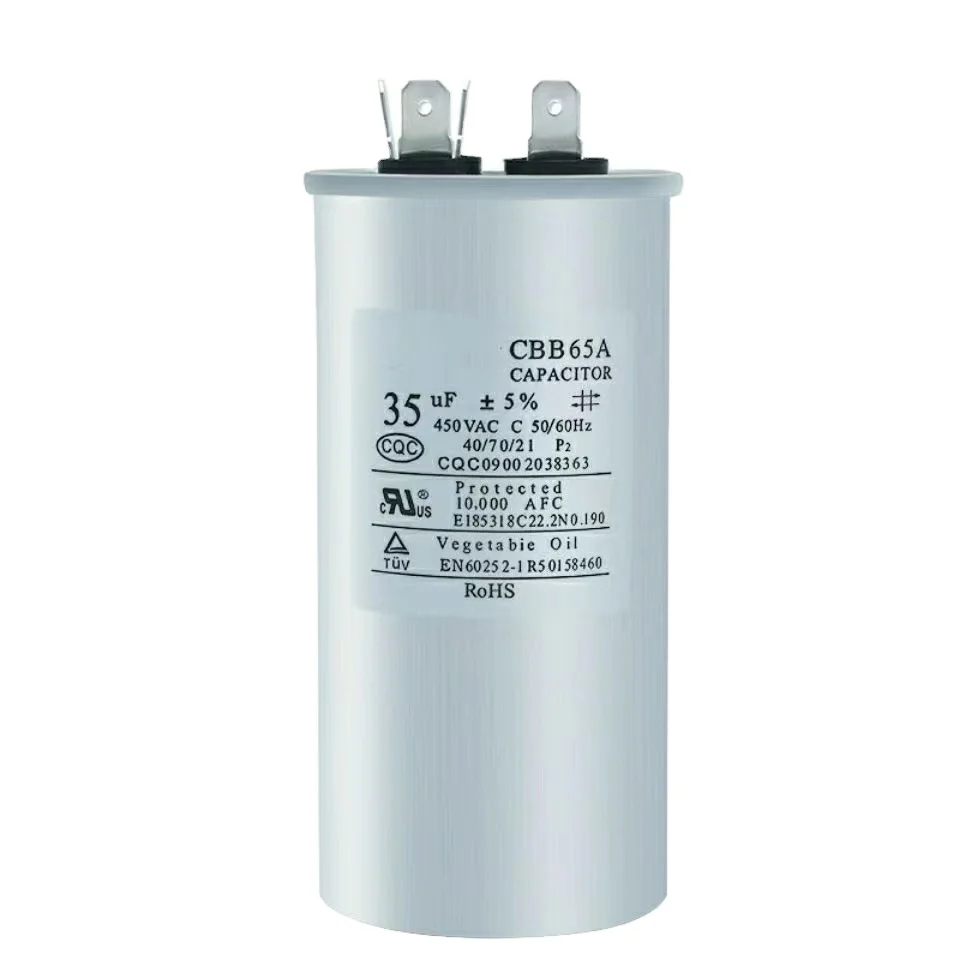 Manufacturer Air conditioning capacitor Running capacitor Power capacitor CBB65